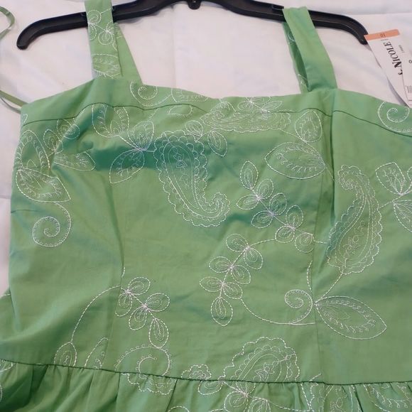 Danny & Nicole Women Floral embroiled Fit & Flare Maxi Dress Size 10 NEW - Picture 4 of 7